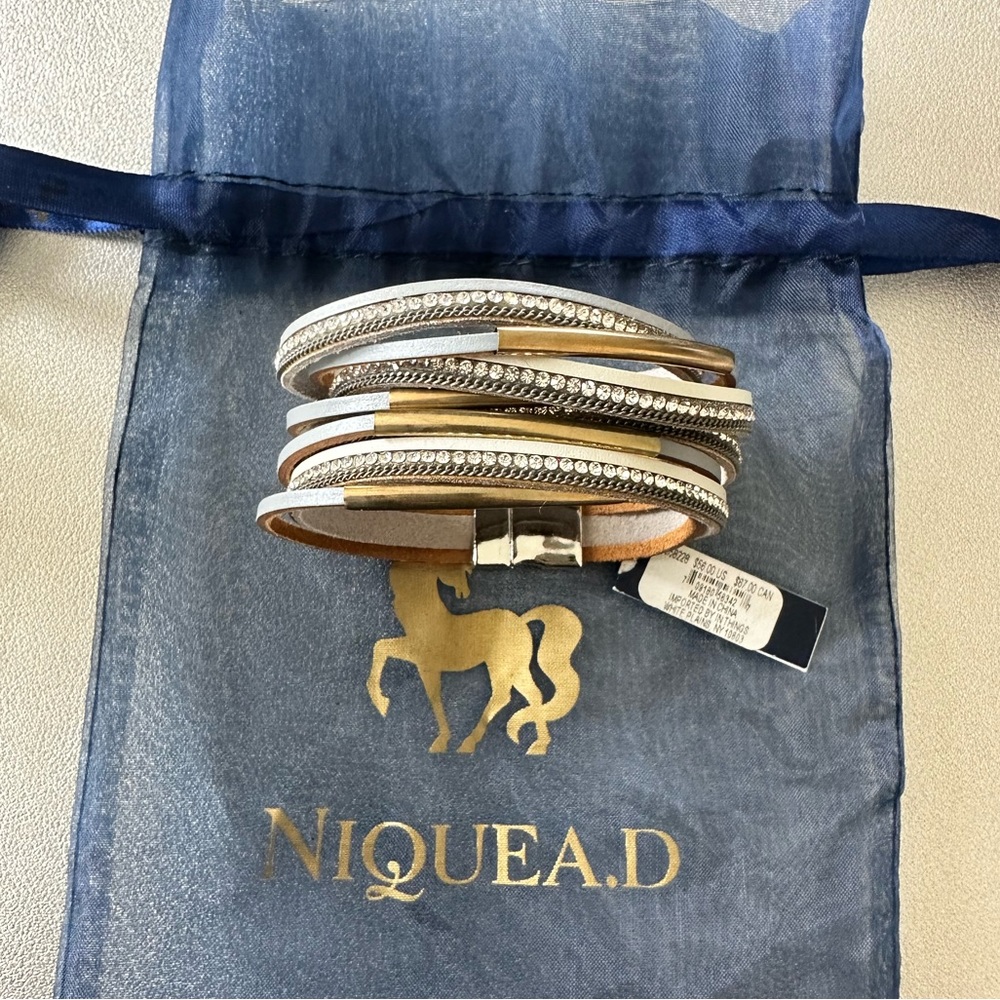 Multi Strand Leather Bracelet